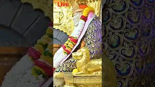 🔴 LIVE | ஷிர்டி சாயிபாபாவின் மதிய ஆரத்தி | மதிய நேரத்தில் சாயியின் தெய்வீக அருள்