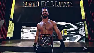 Seth Rollins WWE Champion Entrance - Raw 8/10/15