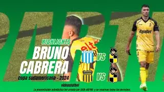 BRUNO CABRERA - COPA SUDAMERICANA #highlights #futbolistas