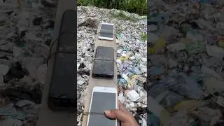 Found a cell phone tied to wood in the trash || Restoration phone from trash #phone #shorts
