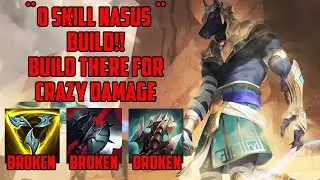 THIS ULTIMATE  NASUS BUILD IN TOP LANE IS SCARY GOOD!! NASUS TOP SEASON 12