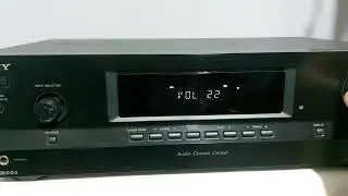 Sony str dh 130 stereo receiver. Test
