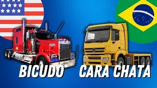 POR QUE NOS ESTADOS UNIDOS SÓ TEM CAMINHÃO BICUDO?