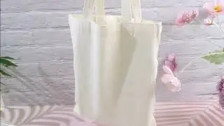 Shinylin 50 Pack Sublimation Blank Canvas Tote Bags Bulk