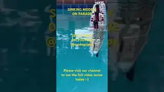 #shorts Sinking Models On Parade Advert #4. Titanic, Queen Mary, Queen Elizabeth