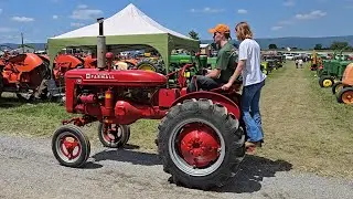 Classic Tractor's on Parade Enjoy!
