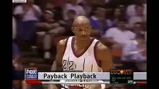 Clyde Drexler & Grant Hill Highlights Pistons @ Rockets December 1996