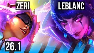 ZERI vs LEBLANC (MID) | KR Master | 26.1