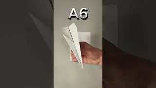 Normal to Micro Paperplane  #origami #paper