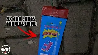 4x Thunderbomb 400 shots - Salon Roger Fireworks