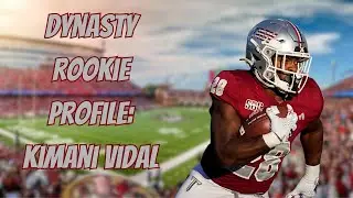 Is Kimani Vidal A Sleeper RB Late In Your Dynasty Rookie Drafts?