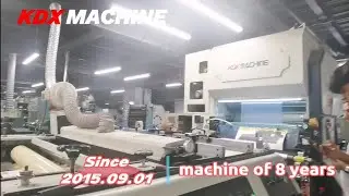 Service visit to 8-year old laminating machine. Italian hot knife laminator film #lamination selefon