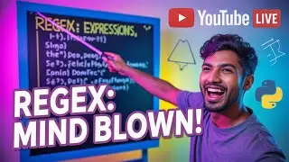 Day 44: REGEX Regular Exp in Python, AI CRASH COURSE-Most Extensive Series For Data Science, GenAI