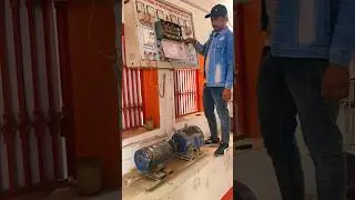 manual Star delta Starter three phase motor start #Iti Practical