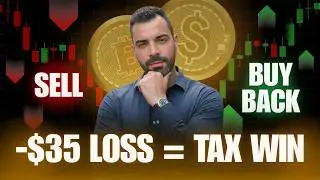 Crypto Tax Loss Harvesting: Sell at a Loss, Buy Back Immediately (It's Legal)