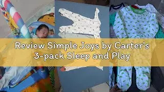 Review Simple Joys by Carter's 3-pack Sleep and Play