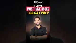 Preparing for CAT Exam? 🤔| Top 5 Must-Have Books for CAT Aspirants 📚| Don't Miss These ⚠️| #shorts