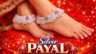 👑 Heavy / Bridal / FestiveHeavy Bridal Payal Designs✨️ #silver #jewelry #BridalPayal 