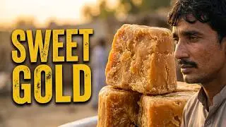 Traditional Jaggery (Gurr) Making Process From Sugar Cane | maxRECORDS | Sindhi | Pakistan | HD Clip
