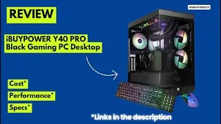 iBUYPOWER Y40 PRO Gaming PC Review 2025 &ndash; AMD Ryzen 9 7900X + RTX 5070Ti, 32GB DDR5, 2TB SSD!