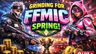 FREE FIRE LIVE GRINDING FOR FFMIC | FT. KNOCKOUT ESP