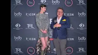 Model TheHayleyNikole wearing Designer Idol Jose @ArtHeartsFashion LAFW