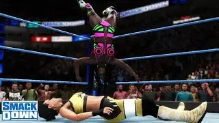 WWE 2K20 SMACKDOWN TONI STORM & NAOMI VS SASHA BANKS & BAYLEY