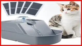 Cat Water Fountain, 90oz2 6L Automatic Drinking Water Dispenser with 5 Washable Replacement Filters