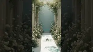 Stop Using Disposable! Sage Green Keepsake Wedding Aisle Runner 🌿💍 Boho Tropical #youtubeshorts