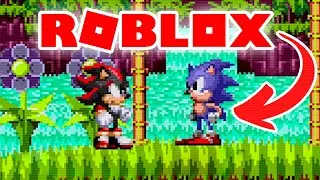 CON ESTE JUEGO DE ROBLOX PUEDES JUGAR A UN SONIC CLÁSICO ONLINE😍
