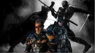 BATMAN Vs DEATHSTROKE badass fight scene