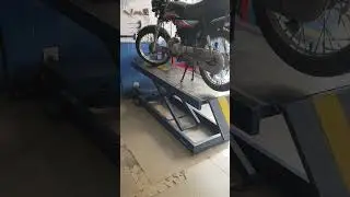 Diy Motorcycle lifter | #youtubeshorts #shorts