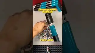 Ramset nail gun is faster and more practical #builder #construction