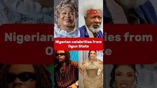 Nigerian celebrities from Ogun State Portable is also from Ogun State.