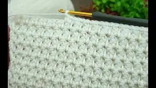 Minimal & Elegant Baby Blanket Crochet Pattern | Cream Color