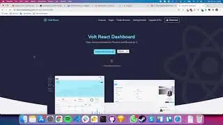 Volt React Dashboard Bootstrap 5 Presentation