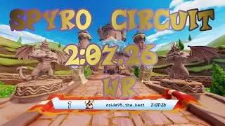 [CTR:NF] Spyro Circuit 2:07:26 (FWR) & Lap 41:67 (FWR)