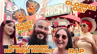 Прощай, Rip Ride, Rockit! 🎵 Финальный заезд + сюрпризы в день закрытия в Universal Orlando (18.08...