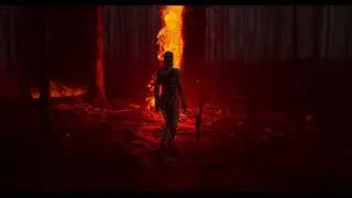 UNREAL ENGINE 5.5 with ASSET 5.1 FOREST WILDFIRE