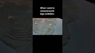 Jurassic world Lego exhibition 