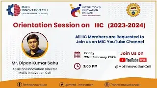Orientation Session on Impact Lecture and Mentor Mentee Scheme Guidelines for Mentee Institutions