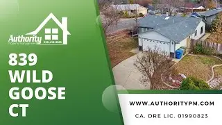 839 Wild Goose Ct Offered By Authority Property Management, Redding, CA