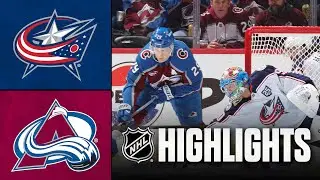 Blue Jackets vs. Avalanche | NHL Highlights | January 10, 2026