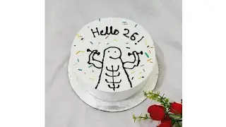 Gym 💪 theme cake | Ek Friend ne aapne gym lovers friend k liye bnwaya gym theme Cake 🤩
