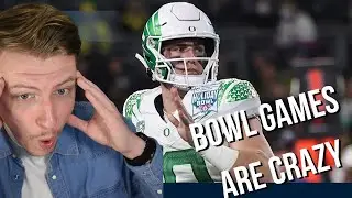 British Guy Reacts To Oregon vs North Carolina | 2022 Holiday Bowl