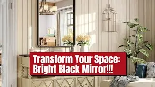 Black Mirror Magic: Brighten Your Bathroom!!!