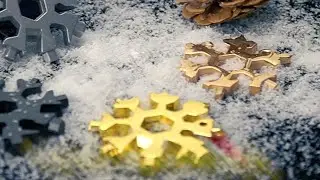 Christmas Gifts Ideas 2020：18-in-1 Snowflake Multi Tool