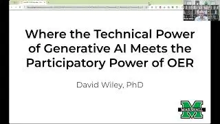 Cal OER 2025 | Welcome and Opening Keynote | David Wiley
