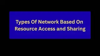 Information Technology Grade 9 Unit 2: Types of Network based Resource Access and Sharing