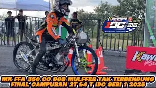 FULL POWER MX FFA 350CC DOS MULFFER TAK TERBENDUNG FFA CAMPURAN 2T&4T IDC SERI 1 2025